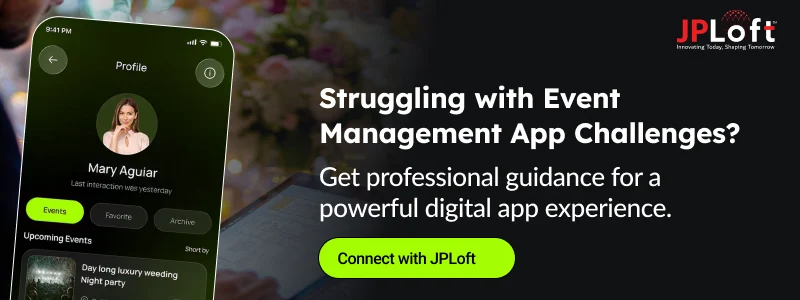 Struggling with Event Management App Challenges